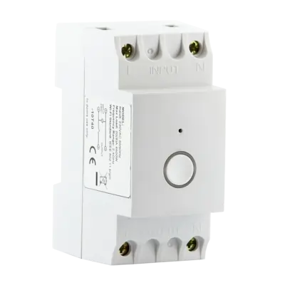 Single Channel Wi-Fi DIN Rail Time Switch Optimum (OPDRWF01_b400.webp)